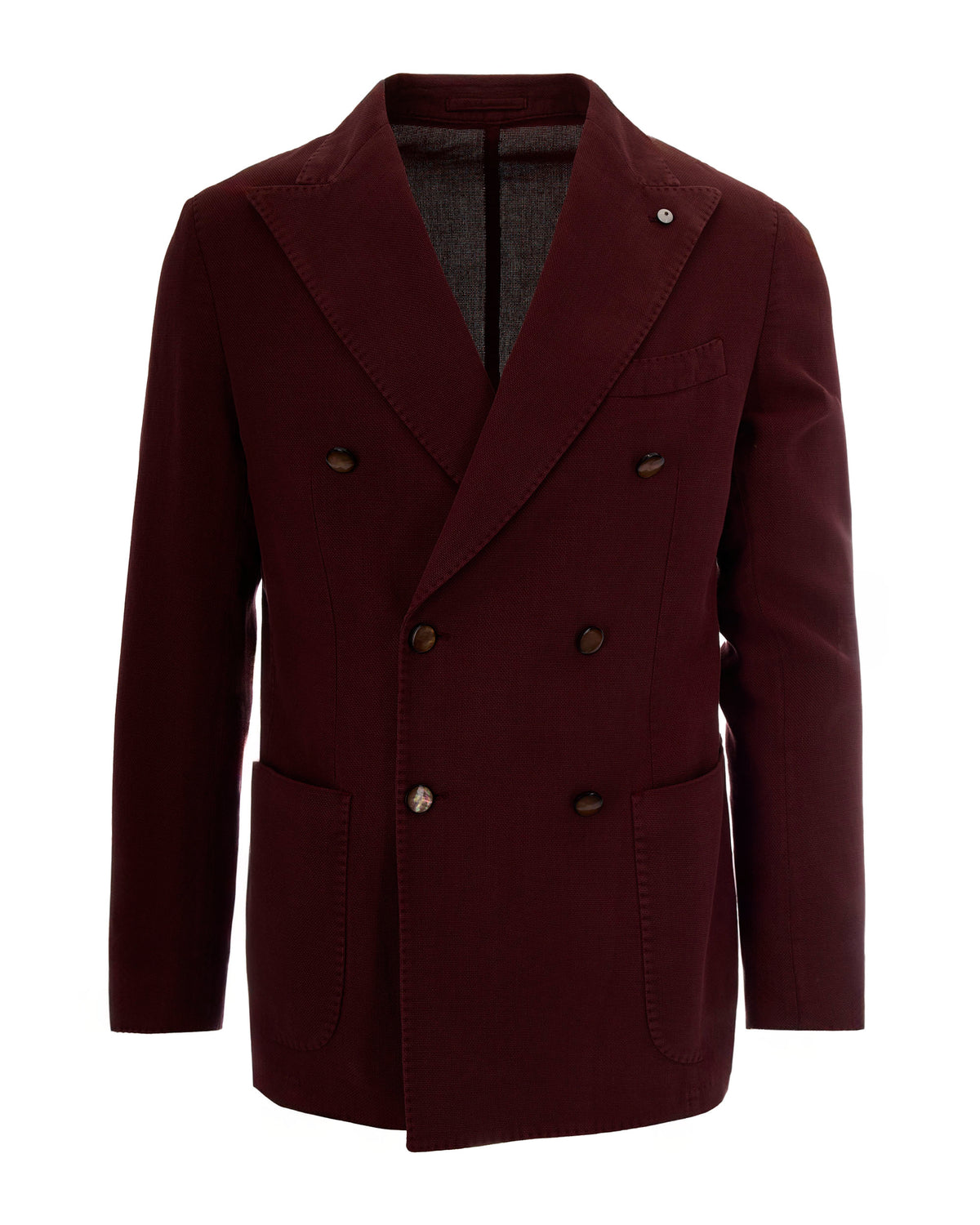 
Double-breasted Jacket – Burgundy
