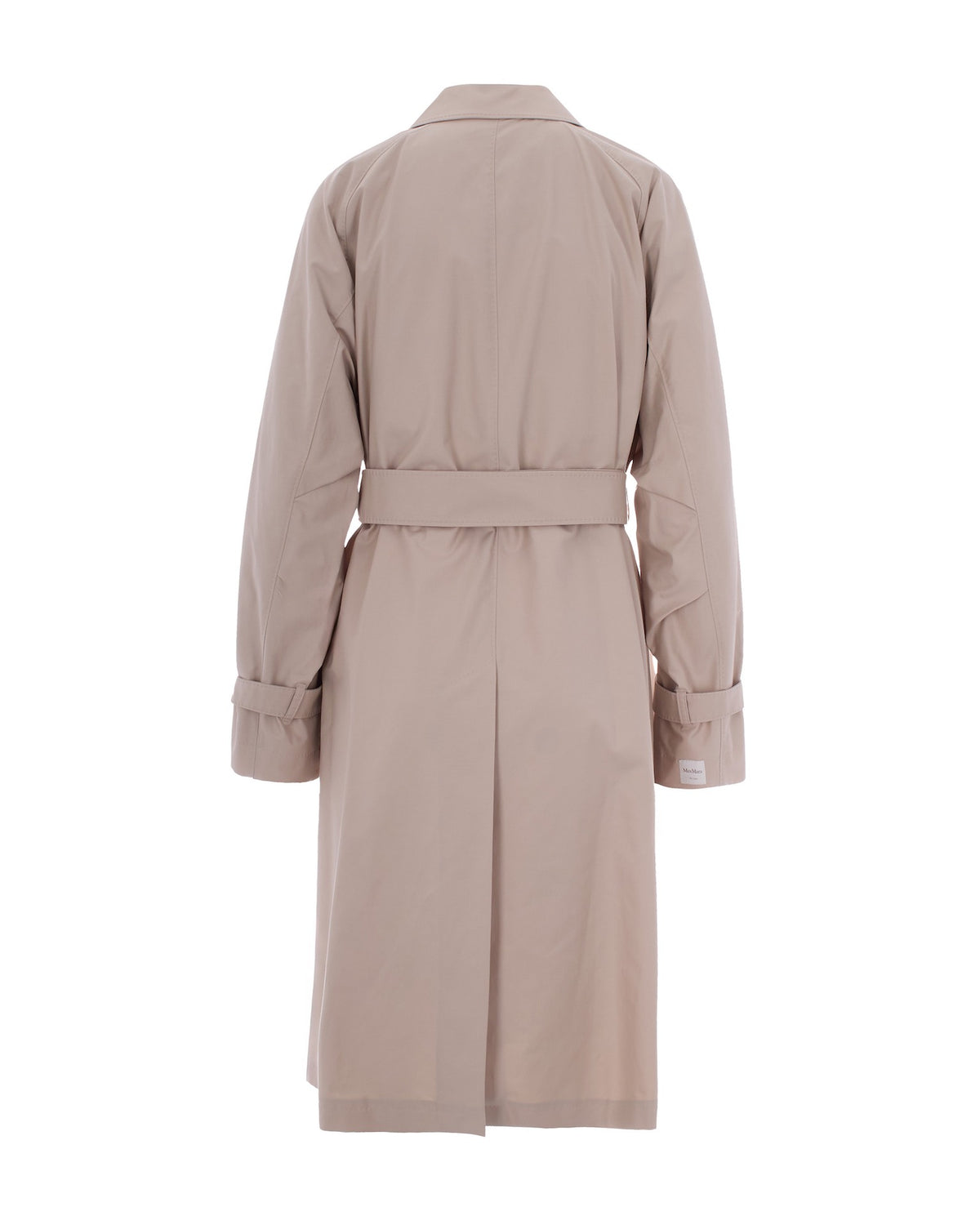 
Water-Repellent Trench Coat – Natural