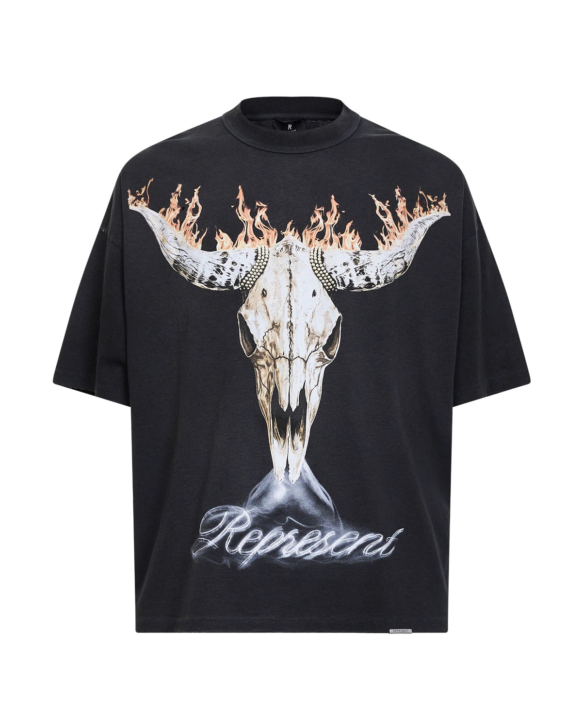 British Cowboys T-shirt – STAINED BLACK