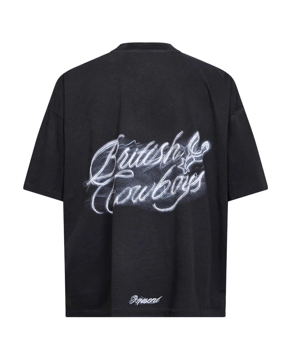 British Cowboys T-shirt – STAINED BLACK