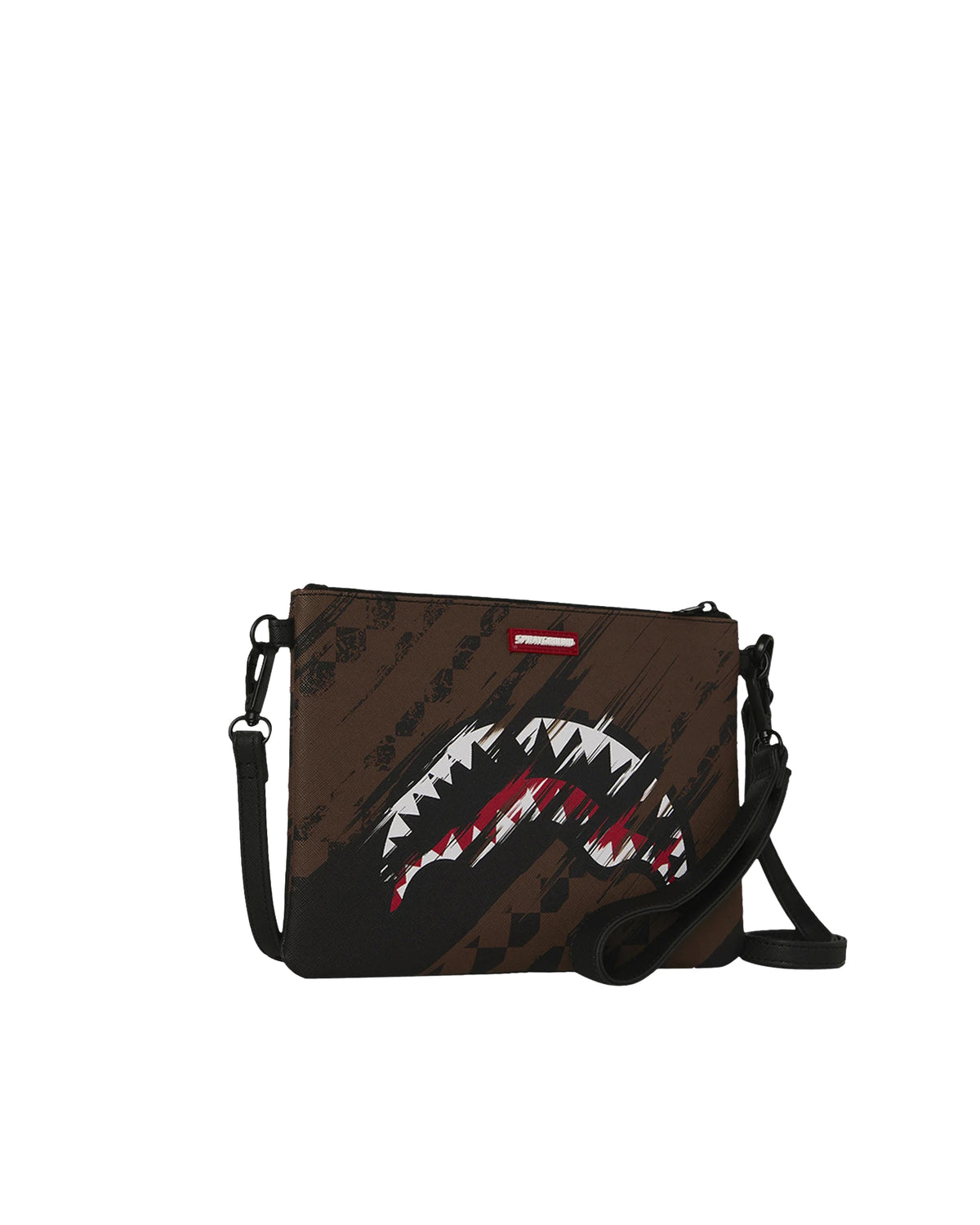 
Smeared Grunge Crossbody Bag – Multicolor