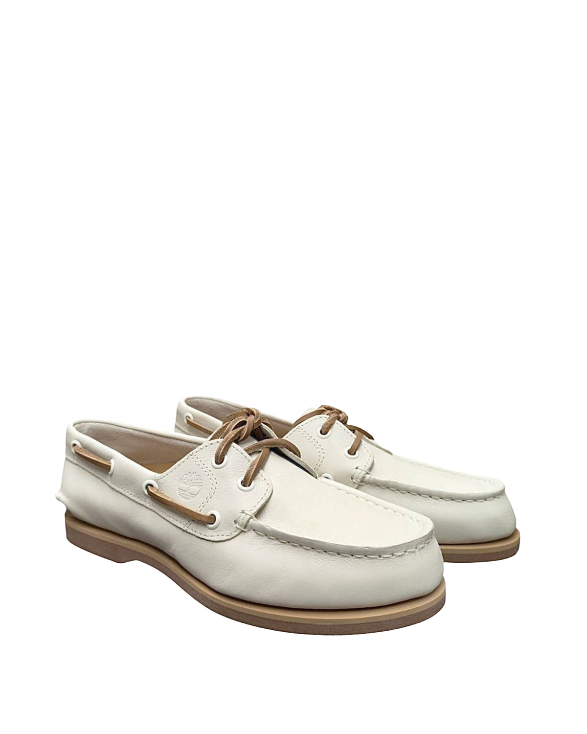 
Classic Boat Shoe – NATURAL FULL GRAIN